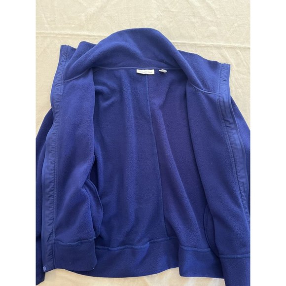 Coldwater Creek, Fleece Full Zip, Women's Purple Jacket, Size 1X - Picture 7 of 10